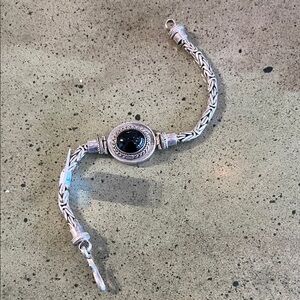Sterling silver & Onyx Bracelet